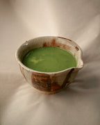 ashu’s spouted matcha bowl (katakuchi)